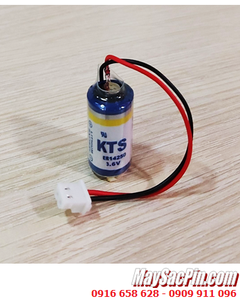 Pin KTS ER14250, Pin nuôi nguồn KTS ER14250 lithium 3.6V 1/2AA 1200mAh chính hãng